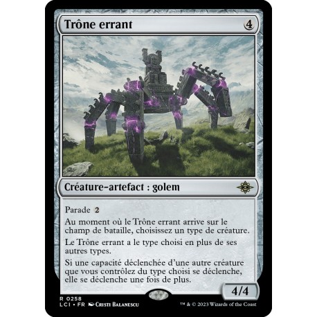 (Foil) Artefact - Trône errant (R) [LCI]