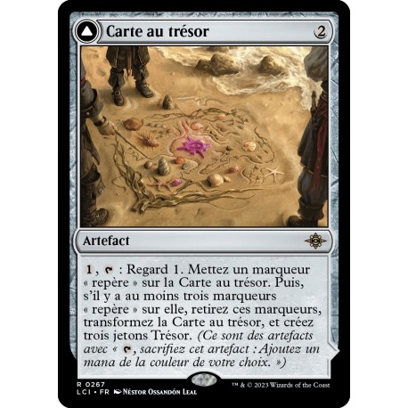 (Foil) Artefact - Carte au trésor (R) [LCI]