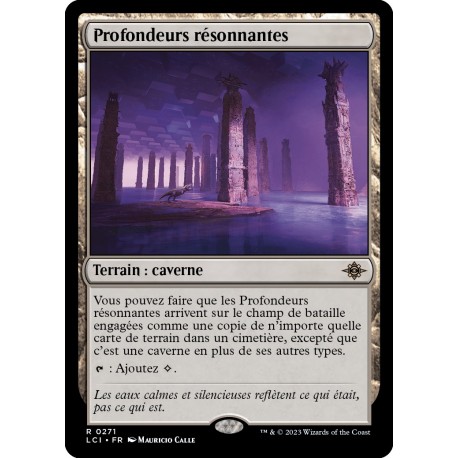 (Foil) Terrain - Profondeurs résonnantes (R) [LCI]