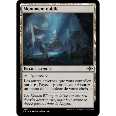 (Foil) Terrain - Monument oublié (U) [LCI]