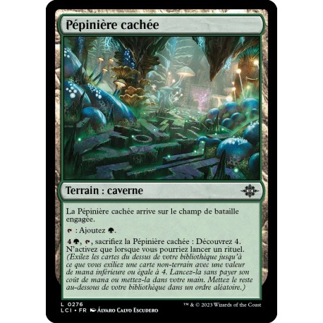 (Foil) Terrain - Pépinière cachée (C) [LCI]