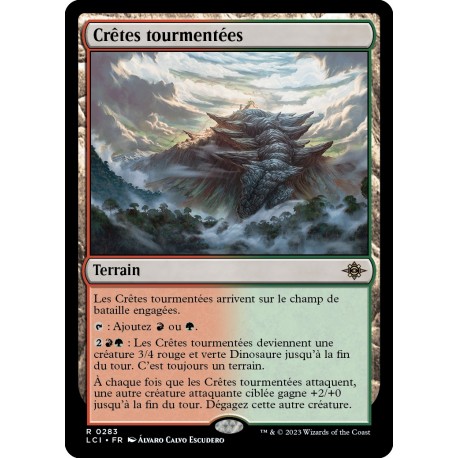 (Foil) Terrain - Crêtes tourmentées (R) [LCI]