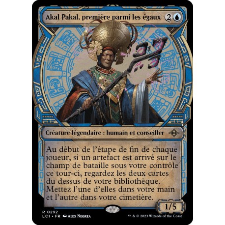 (Foil) Bleue - (SC) Akal Pakal, première parmi les égaux (R) [LCI]