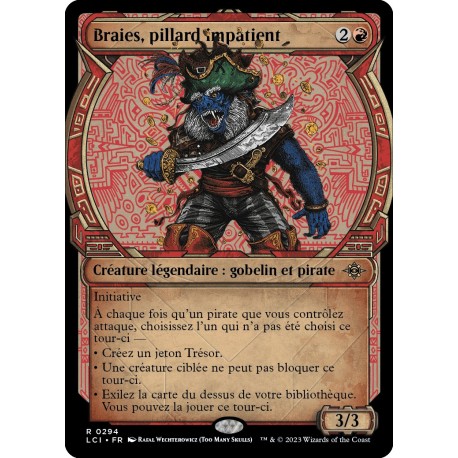 (Foil) Rouge - (SC) Braies, pillard impatient (R) [LCI]
