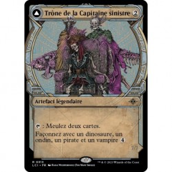 (Foil) Artefact - (SC) Trône de la Capitaine sinistre (R) [LCI]
