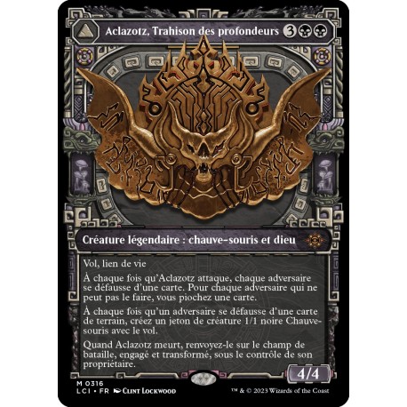 (Foil) Noire - (SC) Aclazotz, Trahison des profondeurs (M) [LCI]