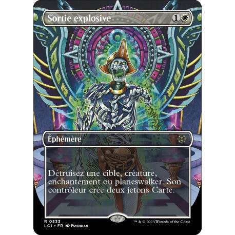 (Foil) Blanche - (BL) Sortie explosive (R) [LCI]
