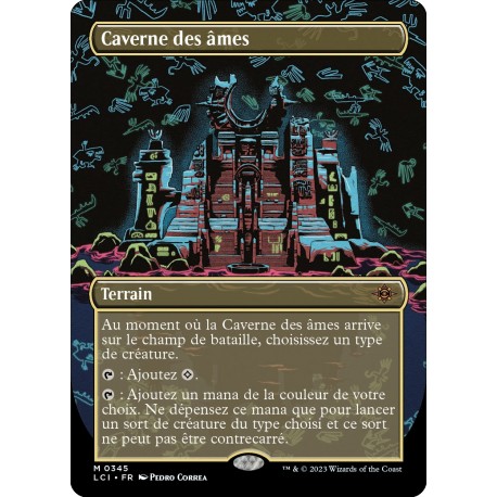 (Foil) Terrain - (BL) Caverne des âmes (M) [LCI]