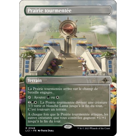 (Foil) Terrain - (BL) Prairie tourmentée (R) [LCI]
