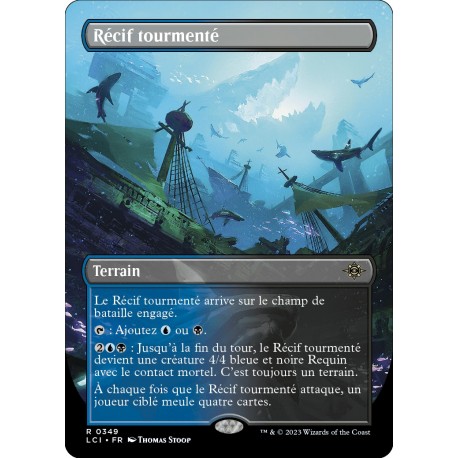 (Foil) Terrain - (BL) Récif tourmenté (R) [LCI]