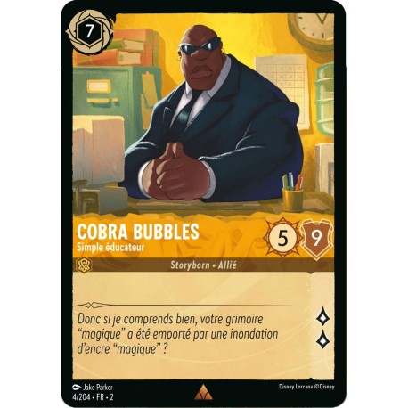 Cobra Bubbles : Simple éducateur [L'Ascension des Floodborn]