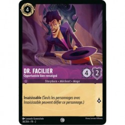 Dr. Facilier : Opportuniste bien renseigné [L'Ascension des Floodborn]