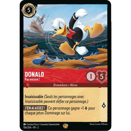 Donald : Pas encore ! [L'Ascension des Floodborn]
