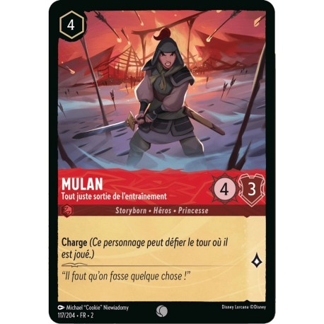 Mulan : Tout juste sortie de l’entrainement [L'Ascension des Floodborn]