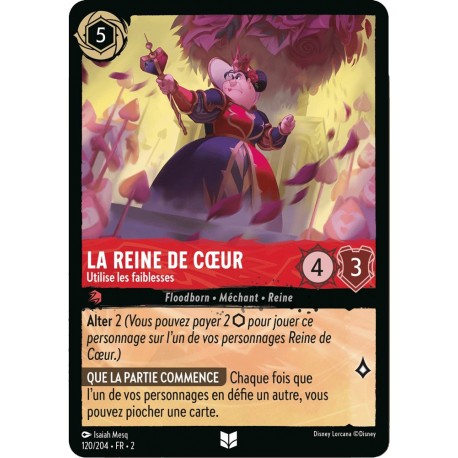 La Reine de Coeur : Utilise les faiblesses [L'Ascension des Floodborn]