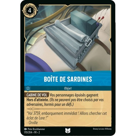 Boîte de Sardines [L'Ascension des Floodborn]