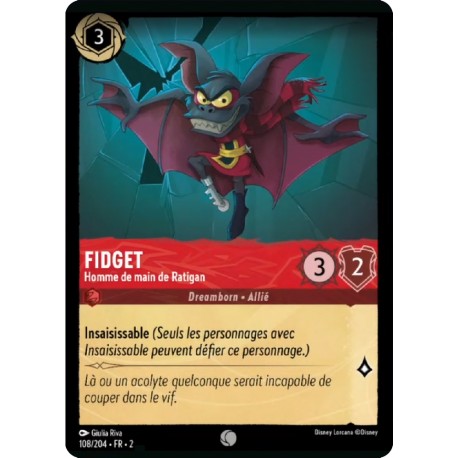 Fidget : Homme de main de Ratigan [L'Ascension des Floodborn]