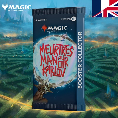 COLLECTOR Booster Meurtres au Manoir Karlov - Magic The Gathering (Disponible le 2/2/2024)