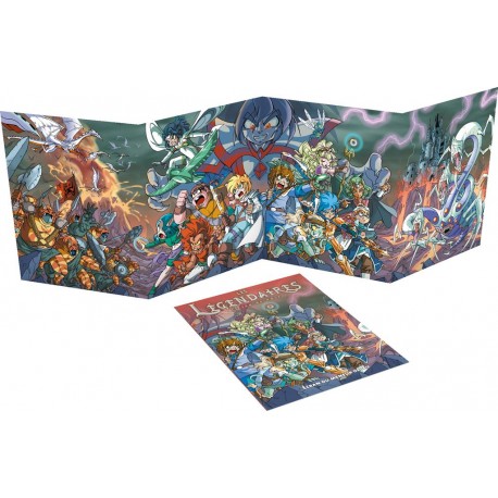 Écran du meneur de jeu - Les Légendaires : Le Jeu de rôle