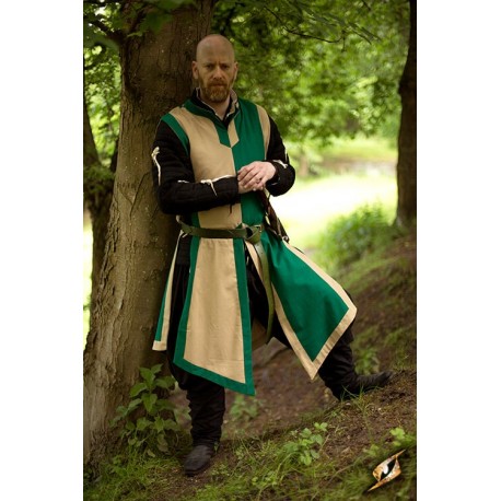 Tabard de base (Basic Tabard) - Couleur : Vert / Beige Désert - Epic Armoury