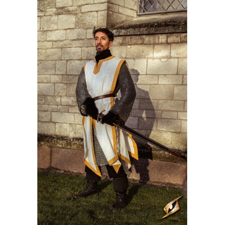 Tabard Clement (Clement Tabard) - Couleur : Blanc Ivoire / Jaune Griffon - Epic Armoury