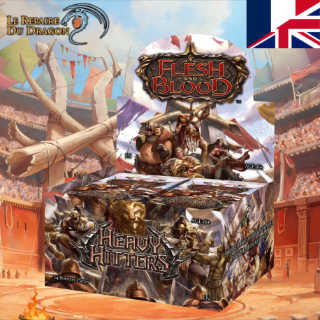 Display Heavy Hitters de 24 boosters - Flesh and Blood TCG (Disponible le 2 février 2024)