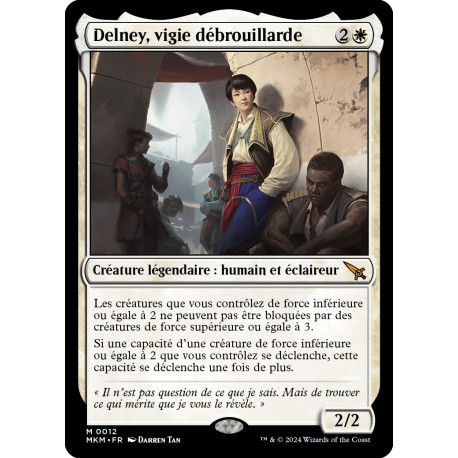 (Foil) Blanche - Delney, vigie débrouillarde (M) [MKM]