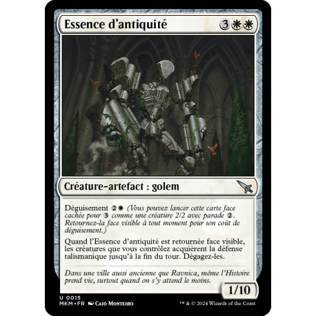 (Foil) Blanche - Essence d'antiquité (U) [MKM]