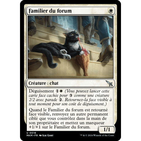 (Foil) Blanche - Familier du forum (U) [MKM]