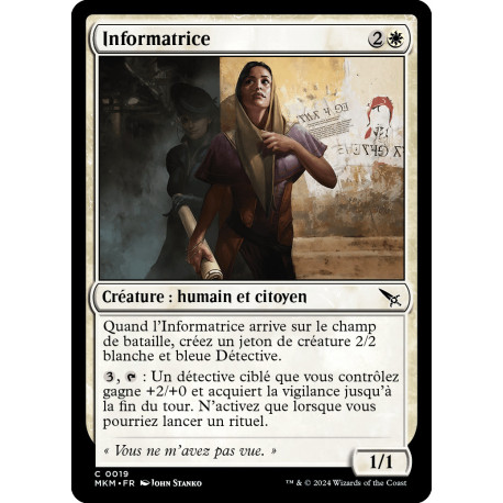 (Foil) Blanche - Informatrice (C) [MKM]