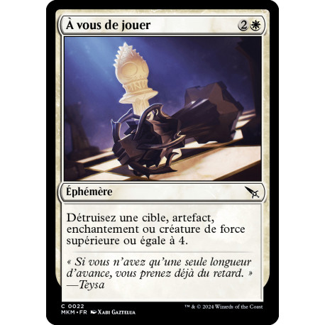 (Foil) Blanche - À vous de jouer (C) [MKM]