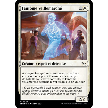 (Foil) Blanche - Fantôme veillemarché (C) [MKM]