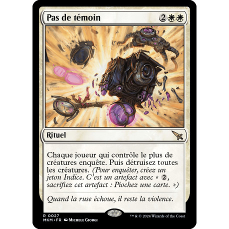 (Foil) Blanche - Pas de témoin (R) [MKM]