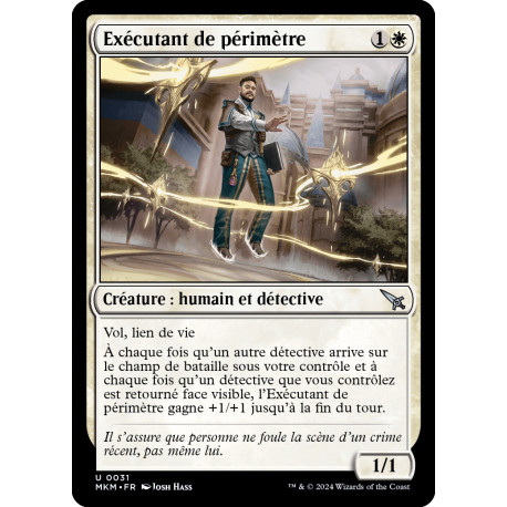 (Foil) Blanche - Exécutant de périmètre (U) [MKM]