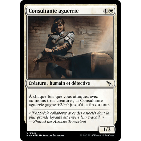 (Foil) Blanche - Consultante aguerrie (C) [MKM]