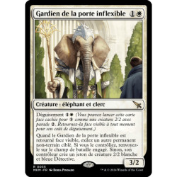 (Foil) Blanche - Gardien de la porte inflexible (R) [MKM]