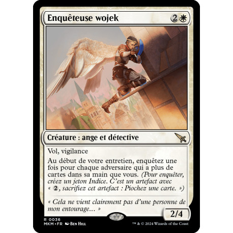 (Foil) Blanche - Enquêteuse wojek (R) [MKM]