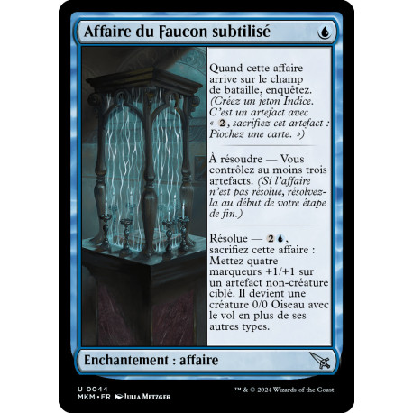 (Foil) Bleue - Affaire du Faucon subtilisé (U) [MKM]