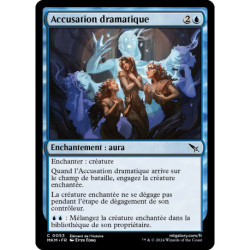 (Foil) Bleue - Accusation dramatique (C) [MKM]