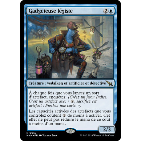 (Foil) Bleue - Gadgeteuse légiste (R) [MKM]