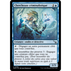 (Foil) Bleue - Chercheuse criminalistique (U) [MKM]