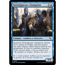 (Foil) Bleue - Investigateurs champions (C) [MKM]