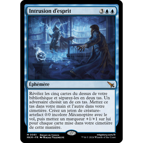(Foil) Bleue - Intrusion d'esprit (M) [MKM]