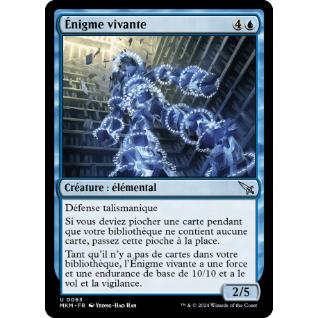 (Foil) Bleue - Énigme vivante (U) [MKM]
