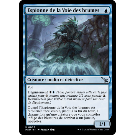 (Foil) Bleue - Espionne de la Voie des brumes (U) [MKM]