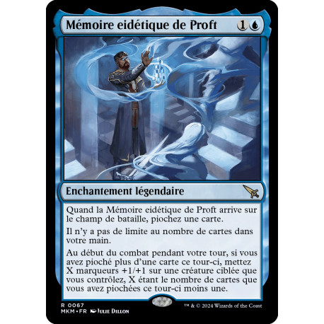 (Foil) Bleue - Mémoire eidétique de Proft (R) [MKM]