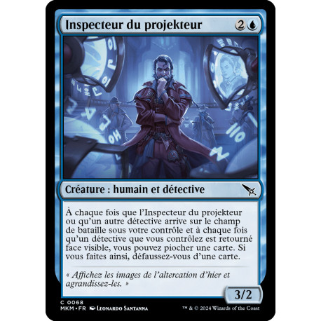 (Foil) Bleue - Inspecteur du projekteur (C) [MKM]