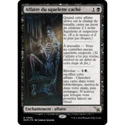 (Foil) Noire - Affaire du squelette caché (R) [MKM]