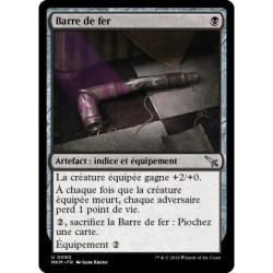 (Foil) Noire - Barre de fer (U) [MKM]