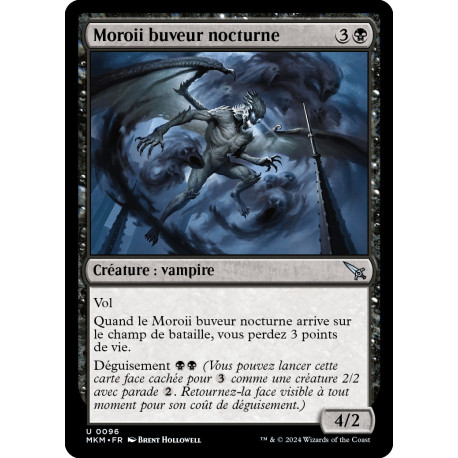 (Foil) Noire - Moroii buveur nocturne (U) [MKM]